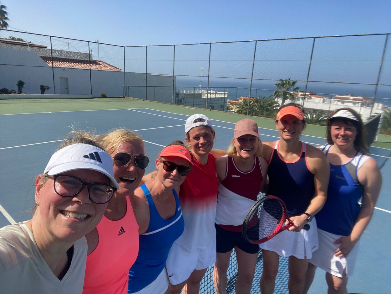 TENNISCAMP TENERIFFA  - Damen 40 Mannschaft bereitet sich auf die neue Bezirksliga vor