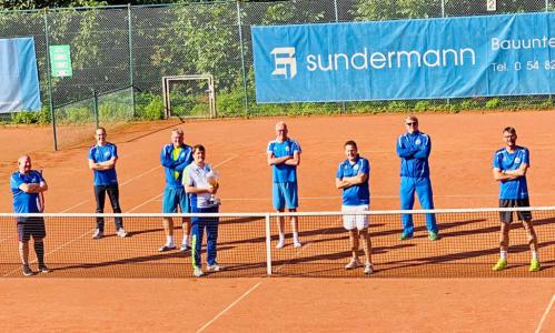 AUFSTIEG in die Bezirksklasse und 3:3 Unentschieden bei den Herren 30